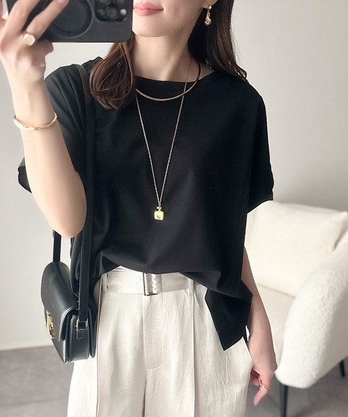 「classicalelf」 半袖カットソー X-LARGE ブラック レディース_画像5