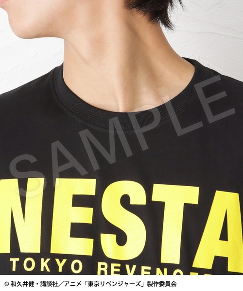 「NESTA BRAND」 半袖Tシャツ S ブラック メンズ_画像9