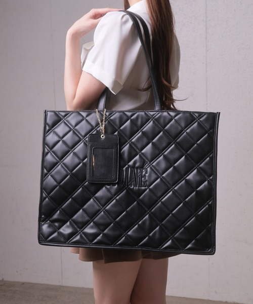 LIP SERVICE（リップサービス） トートバッグ キルティングトート