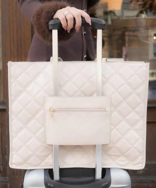 LIP SERVICE（リップサービス） トートバッグ キルティングトート