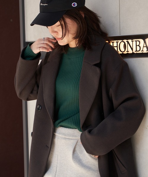 VENCE EXCHANGE コート チェスターコート ストレッチメルトン