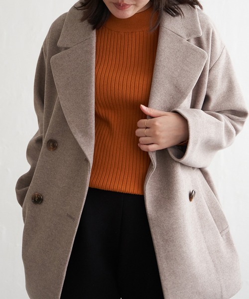 VENCE EXCHANGE コート チェスターコート ストレッチメルトン