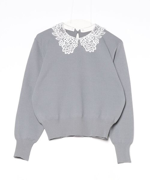 green label relaxing（グリーンレーベルリラクシング） 長袖ニット