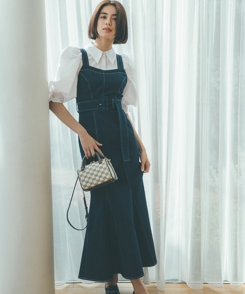 SNIDEL（スナイデル） サロペットスカート 0 グレー レディース