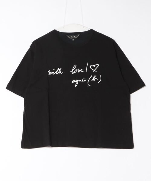 「To b. by agnes b.」 半袖Tシャツ 40 ブラック レディース_画像5