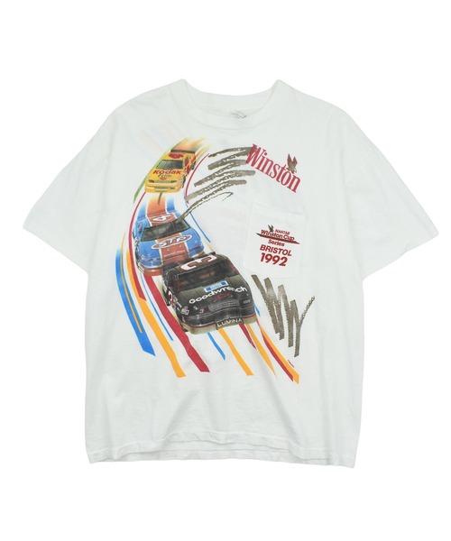 VINTAGE tシャツ 「USED」90's Winston “NASCAR Winston Cup Series
