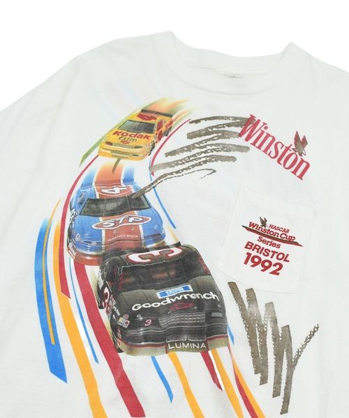 VINTAGE tシャツ 「USED」90's Winston “NASCAR Winston Cup Series