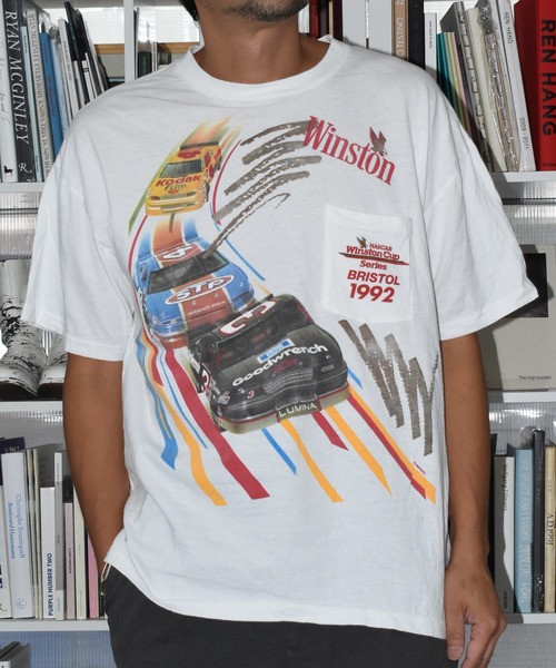 VINTAGE tシャツ 「USED」90's Winston “NASCAR Winston Cup Series