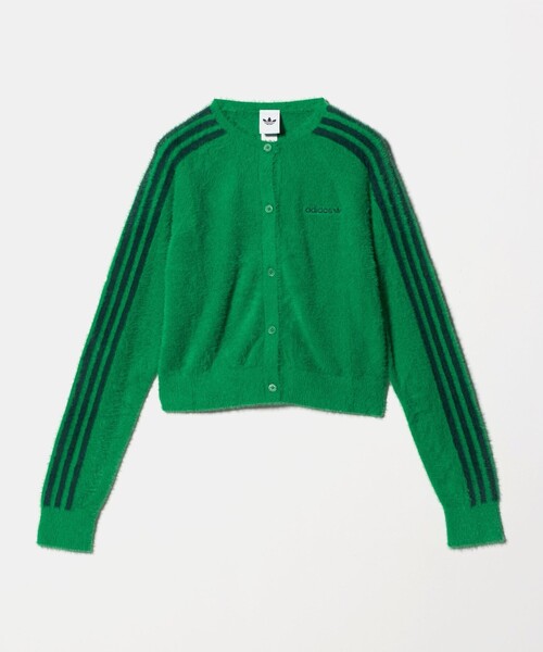 【新品タグ付き】adidas Originals FLUFFY カーディガン adidas（アディダス） カーディガン フラッフィー ニットカーディガン