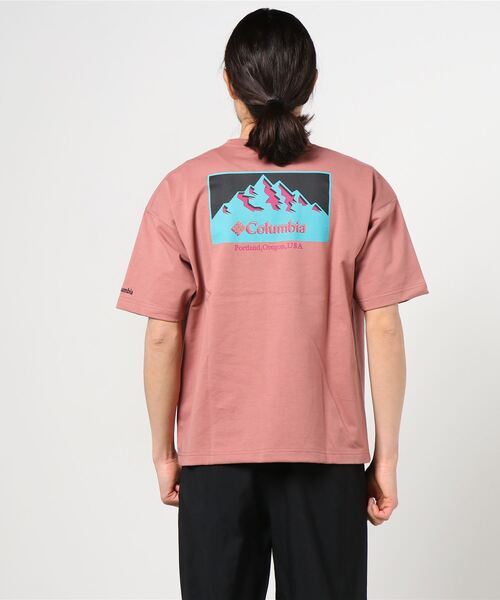 「Columbia」 半袖Tシャツ L ベージュ メンズ_画像9