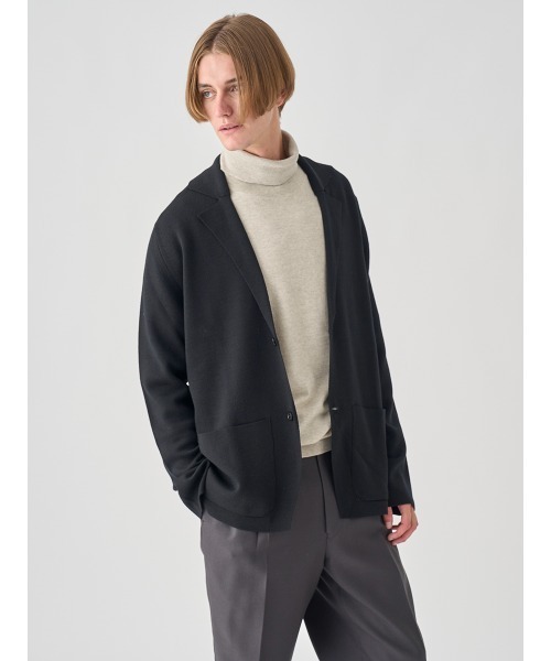 JOHN SMEDLEY（ジョンスメドレー） セーター ニット ラペルカラー 長袖