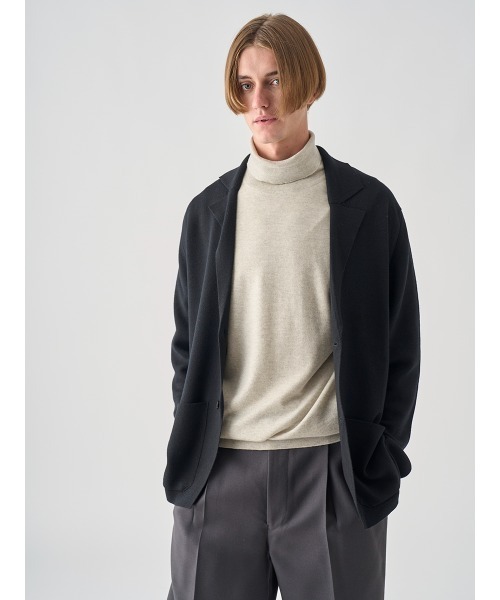 JOHN SMEDLEY（ジョンスメドレー） セーター ニット ラペルカラー 長袖