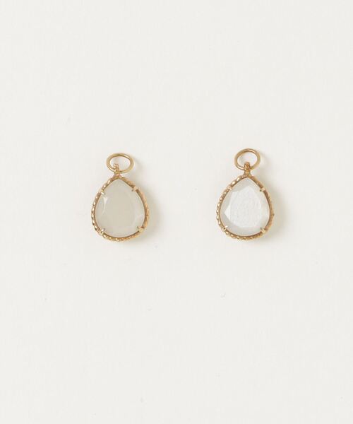 （極）美品 リーフ チャーム （agete） agete（アガット） チャーム FREE ゴールド系その他 レディース