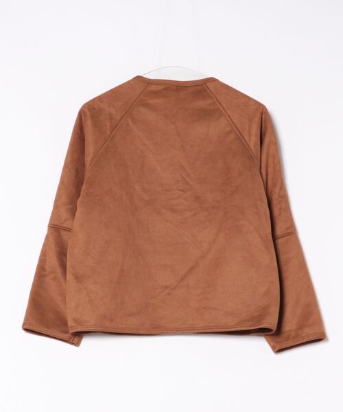 ムートンコート ボアコート ラグジュアリー スエード &times; フリース ブルゾン レディース