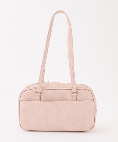 one after another NICE CLAUP ボストンバッグ ハートミラー付き