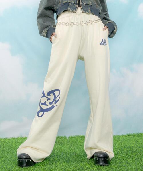 LTR DEPTH ワイドパンツ スウェットパンツ ジャージ LTR DEPTH/ハート