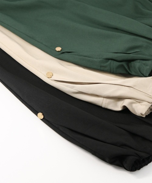 「Gready Brilliant」 イージーパンツ 36 ダークグリーン レディース_画像3