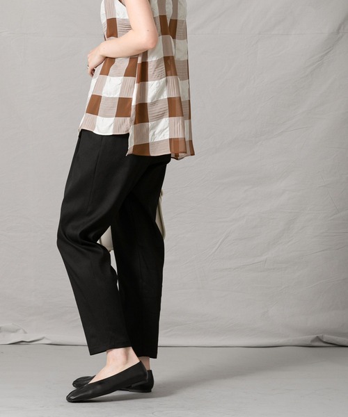 「Gready Brilliant」 イージーパンツ 36 ダークグリーン レディース_画像5