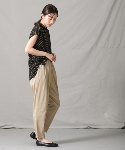 「Gready Brilliant」 イージーパンツ 36 ダークグリーン レディース_画像9