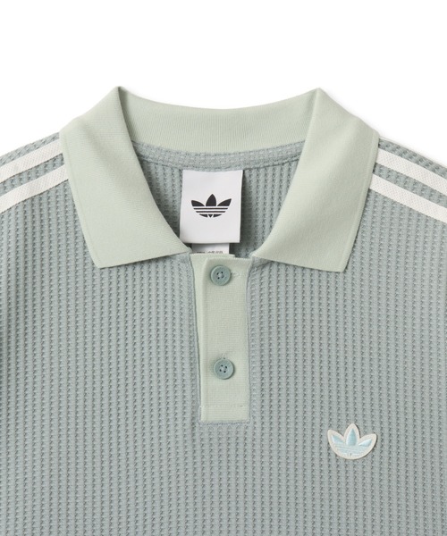 adidas（アディダス） ポロシャツ adidas WAFFLE KNIT POLO SHIRT
