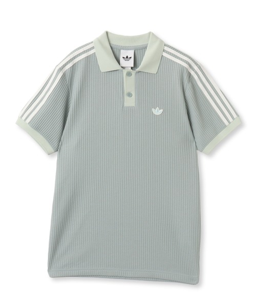 adidas（アディダス） ポロシャツ adidas WAFFLE KNIT POLO SHIRT