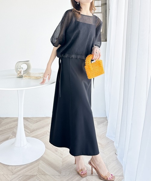 「classicalelf」 7分袖ブラウス X-LARGE ベージュ レディース_画像6