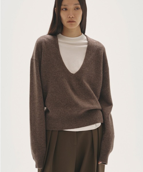 トップス TODAYFUL Uneck Cashmere Knit TODAYFUL ニット セーター Uneck Cashmere Knit レディース : ZOZOTOWN