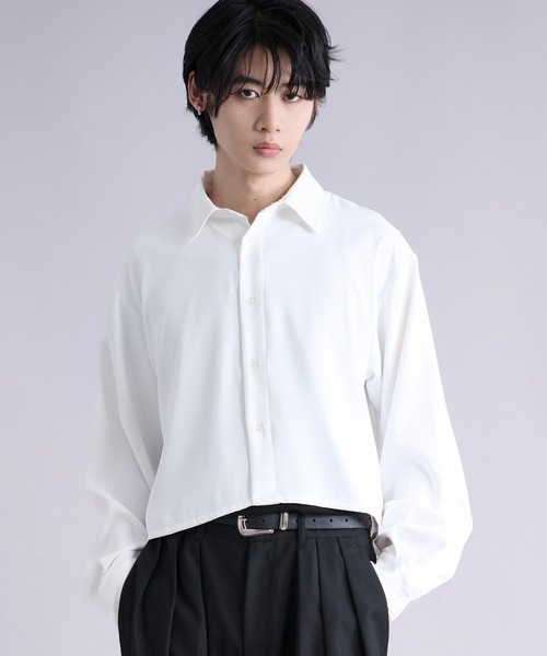 Ellno Loset（エルノロゼット） シャツ 「選べる着丈」ノーブルトロミ