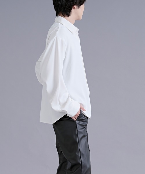 Ellno Loset（エルノロゼット） シャツ 「選べる着丈」ノーブルトロミ