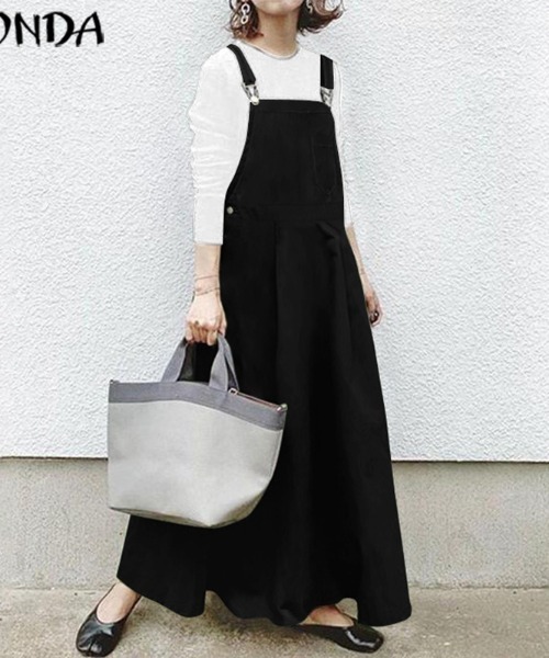 「a lot of love」 サロペットスカート FREE グリーン レディース_画像6