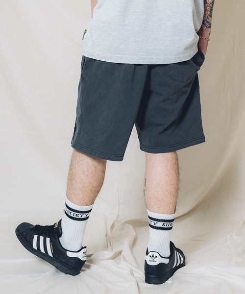 「Subciety」 ハーフパンツ LARGE ブラック メンズ_画像3