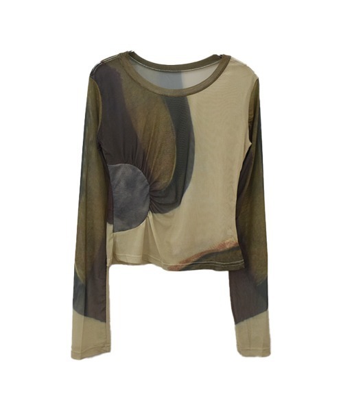 「Reurie'」 長袖カットソー FREE アイボリー レディース_画像7