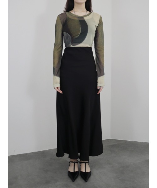 「Reurie'」 長袖カットソー FREE アイボリー レディース_画像9