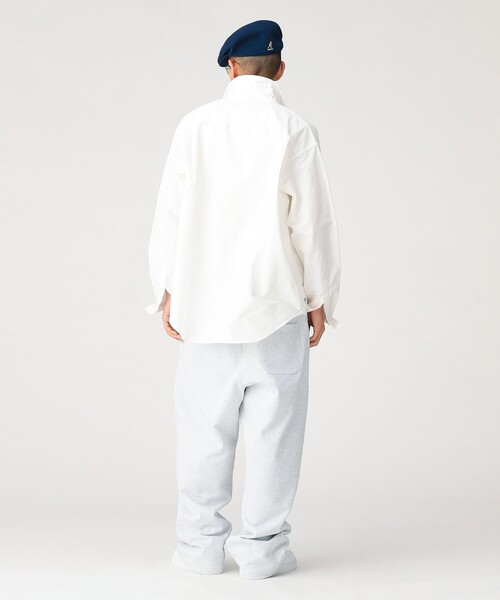 BEAMS（ビームス） ワイドパンツ スウェットパンツ ジャージ ロゴ