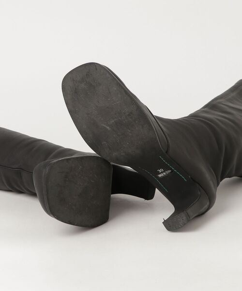 UN3D.（アンスリード） ロングブーツ 39 ブラック レディース