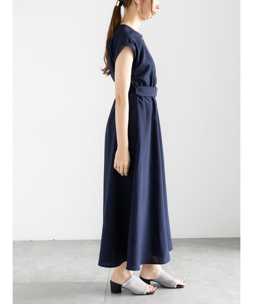 「Te chichi」 半袖ワンピース F グレー レディース_画像5