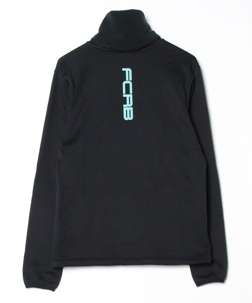「F.C.R.B.」 刺繍スウェットカットソー S ブラック メンズ_画像2