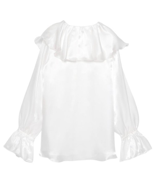 「EIMY ISTOIRE」 長袖ブラウス FREE グレー レディース_画像7