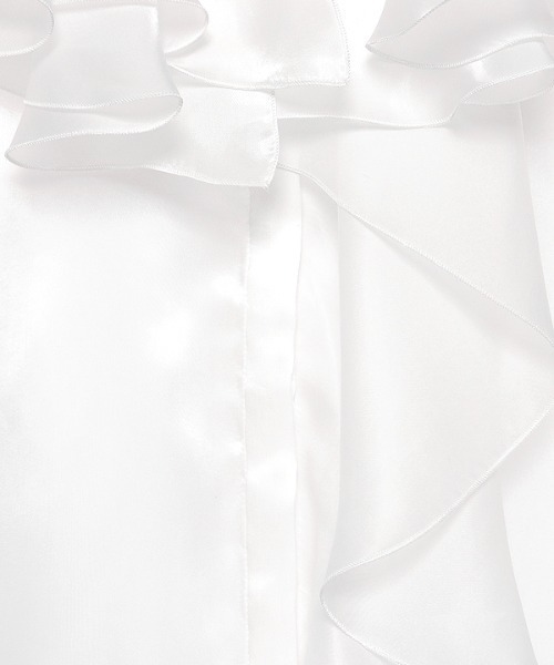 「EIMY ISTOIRE」 長袖ブラウス FREE グレー レディース_画像8