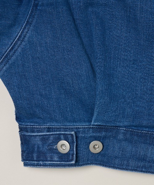 three dots（スリー ドッツ） デニムジャケット gジャン デニム