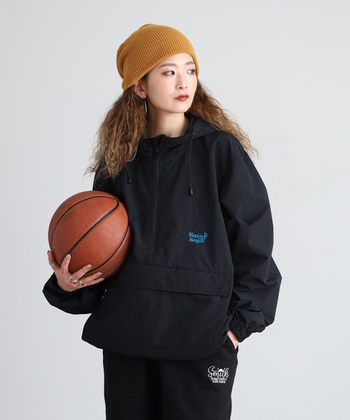 Sunny Smith コート ジャケット ポケッタブル コットンライクナイロン