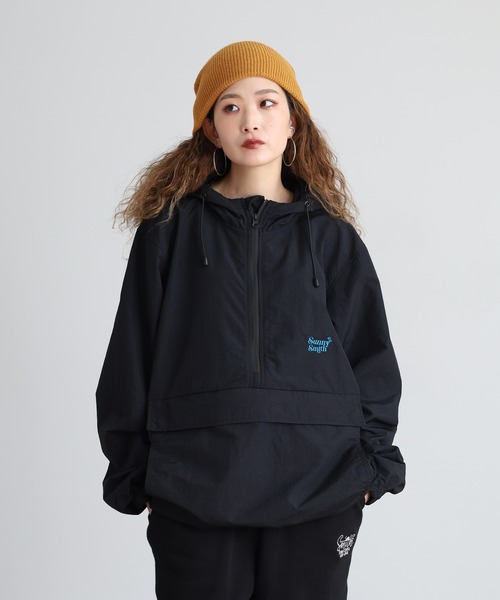 Sunny Smith コート ジャケット ポケッタブル コットンライクナイロン