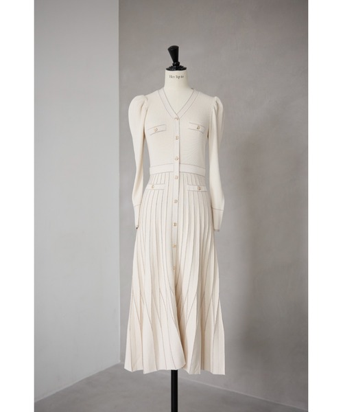 Her lip to ニットワンピース S ベージュ レディース : ZOZOTOWN Yahoo Her lip to ニットワンピース S ベージュ レディース : ZOZOTOWN Yahoo