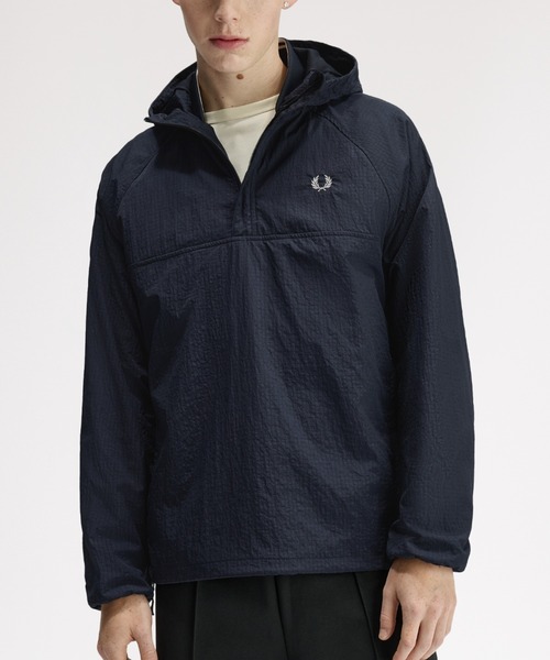FRED PERRY ナイロン ブルゾン マウンテン パーカー M Fred Perry Taslan hooded shell jacket in green | ASOS