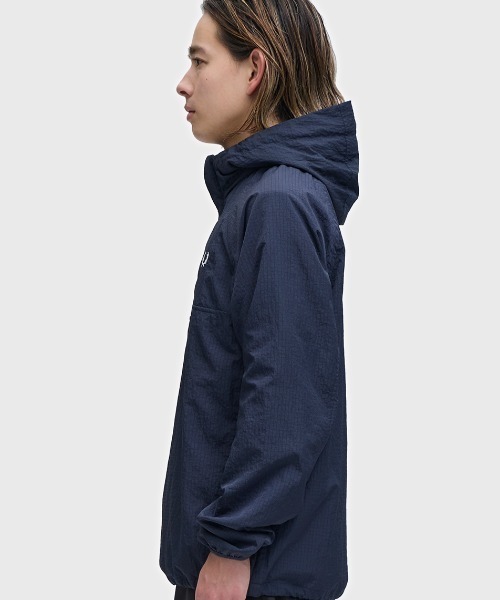 FRED PERRY ナイロン ブルゾン マウンテン パーカー M Fred Perry Taslan hooded shell jacket in green | ASOS