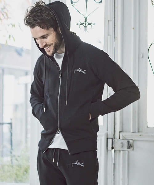 1PIU1UGUALE3 RELAX 「1PIU1UGUALE3 RELAX 」 ジップアップパーカー L