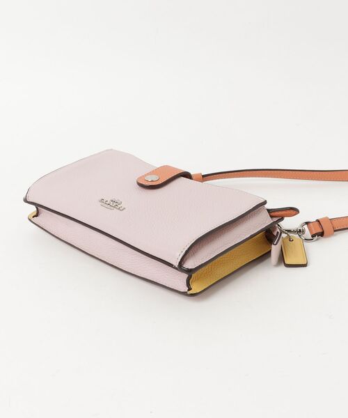 COACH（コーチ） ワンポイントショルダーバッグ - ピンク レディース