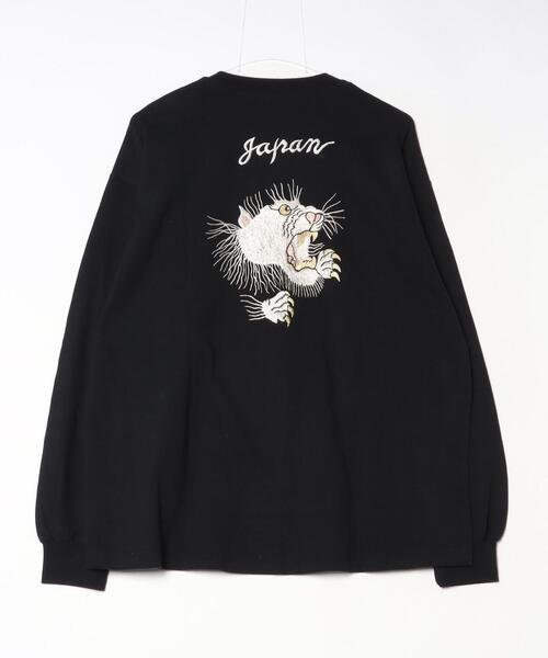 「REMI RELIEF」 長袖Tシャツ M ブラック メンズ_画像2