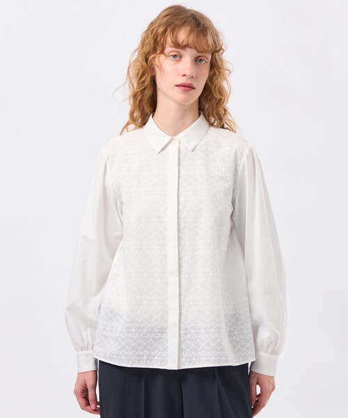 美品☆マッキントッシュフィロソフィー レースブラウス セール】 レースカラーブラウス （シャツ・ブラウス）｜MACKINTOSH