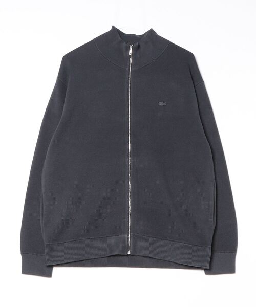 LACOSTE」 カーディガン L ダークグレー メンズ LACOSTE（ラコステ）の 